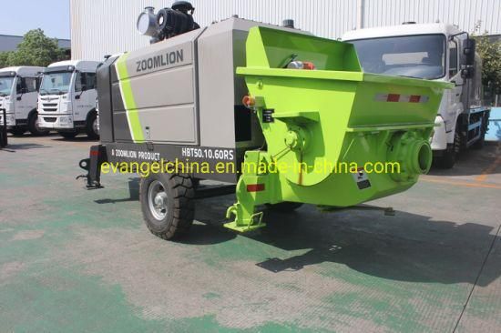 China Top Brand Cheap Price Electric/Diesel Concrete Trailer Pump