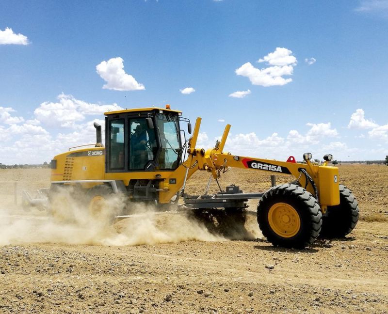 XCMG Motor Grader Gr215 215HP China Motor Grader Price