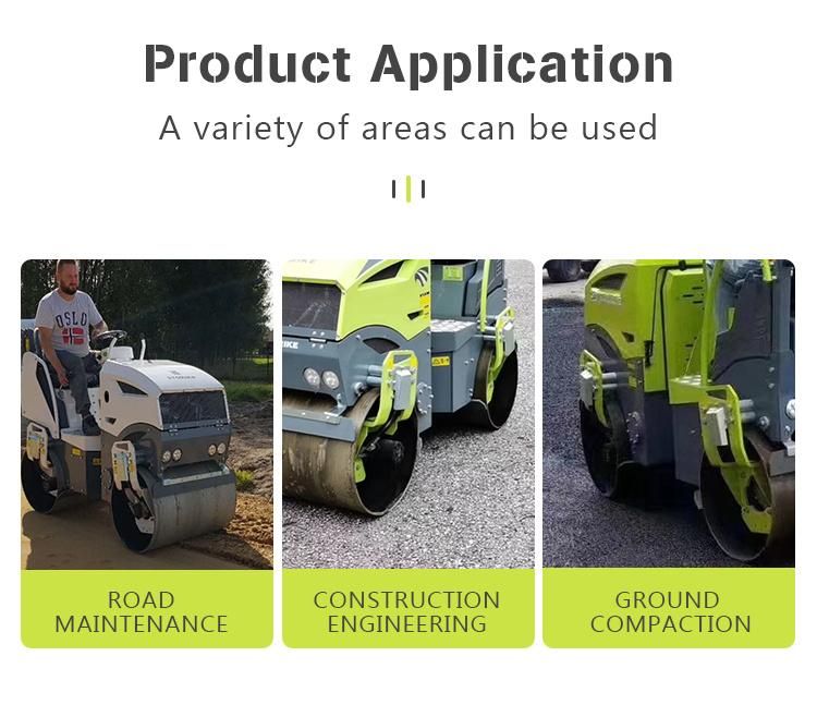 Good Quality Combine Rubber Tire Asphalt Road Roller in Stock