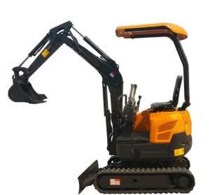 Mini Crawler Excavator 1.6ton Hydraulic Tracked Excavator