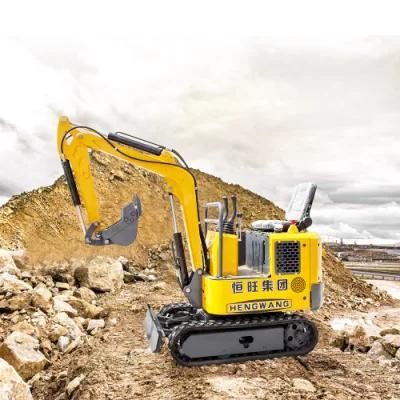 High Economic Benefits 1ton Mini Excavator with Long Boom for Chile