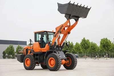 3ton Wheel Loader with Deutz Engine and Various Attachments