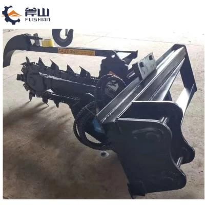 Skid Steer Loader Attachments Disc Ditcher Trencher for Sale