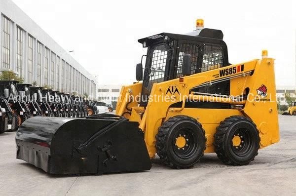 China Wholesale Tractor Construction Equipment Various Attachments Ws85 Skid Steer Loader