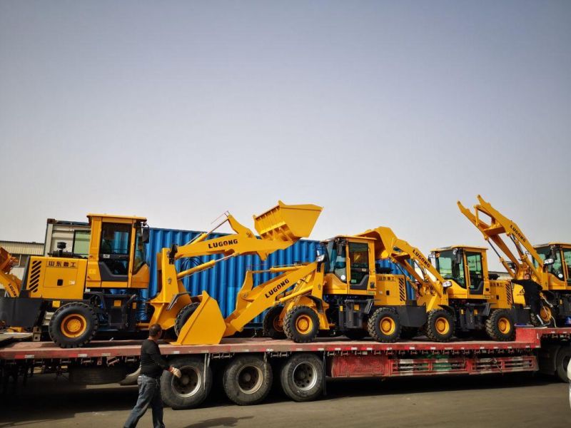 Export Air Brake Loaders with Customized Attachements for Food and Beverage Factory