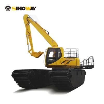 Good Sale Floating Excavator Swea80 Amphibious Mini Excavator