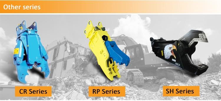 Primary Secondary Demolition Equipment Hydraulic Crusher Pulverizer