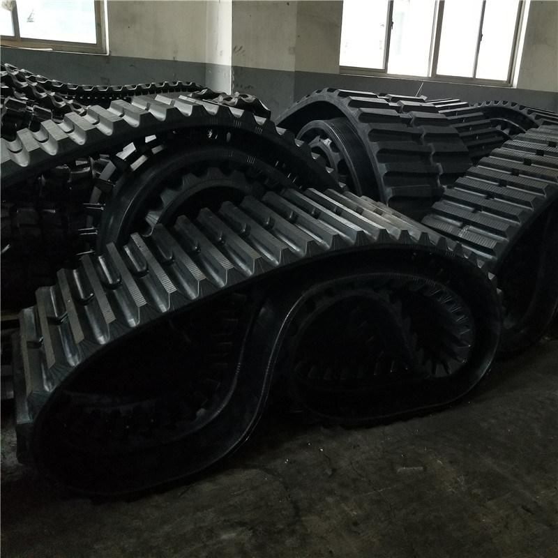 Rubber Track 650*125*80 for Cg70 Dumper Undercarriage