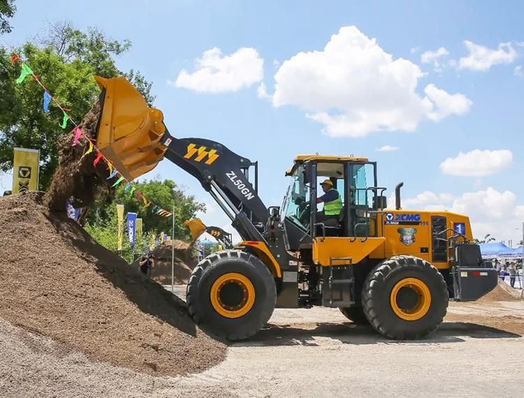 XCMG Zl50gn Log Wheel Loader 3ton Front End Loader with Grappler Attachment