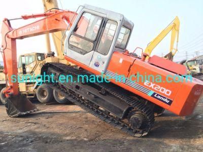 Cheap 20 Ton Hydraulic Excavator Hitachi Ex200 on Sale