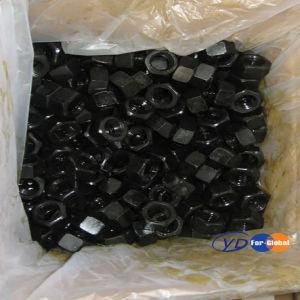 High Quality Factory Direct Carbon Steel Nut 2J3506 Black Screw Hex Nut