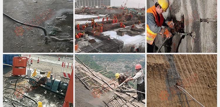 Small Pneumatic Cement Transfer Grouting Machine Tunnel High Pressure Grout Pump Equipment