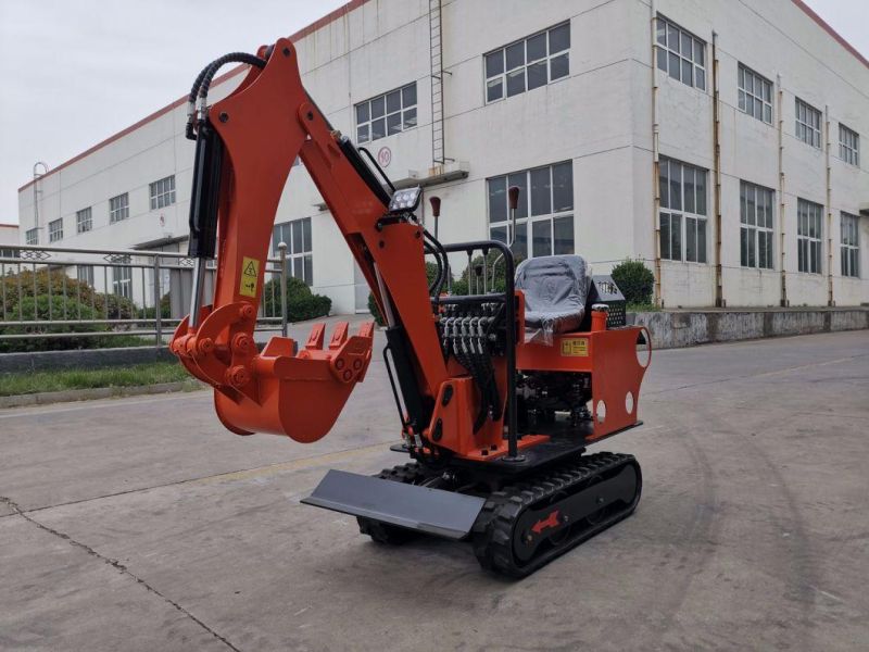 Rubber Track Crawler Excavator Mini Excavator 0.8t, 1.5t 1.8t 2.2t Cheap Farm Digging Machine for Sale in Europe