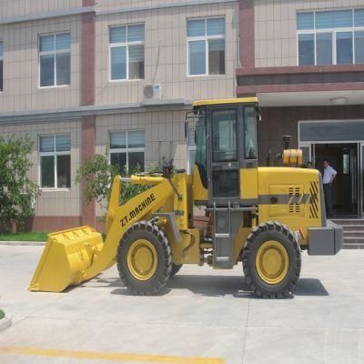 4WD Pilot Control Hydraulic 2 Ton Wheel Loader