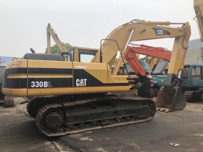 30t Heavy Duty Japan Origin Semi Automic Caterpillar 330b 330bl 330 Cralwer Excavator