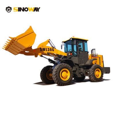 Hydraulic Articulated Compact Wheel Loader Mini Front End Loader for Sale