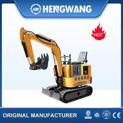 Hot Selling 1ton Small Excavator Digging Machine