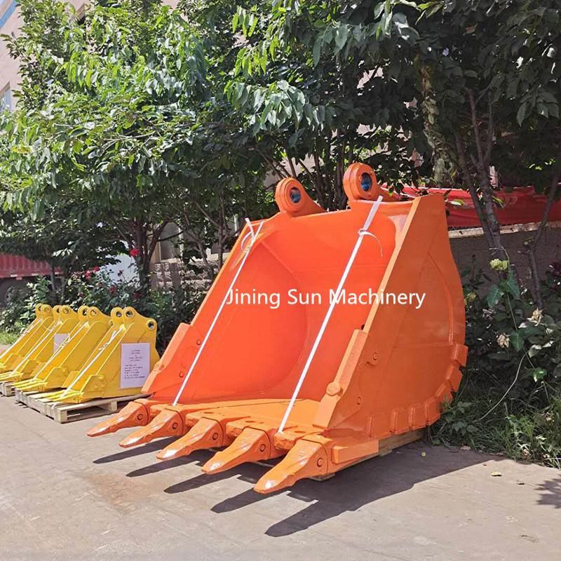 1.2m3 Capacity Heavy Duty/HD/Hdr Rock Bucket for Zx240 Hitachi Excavators