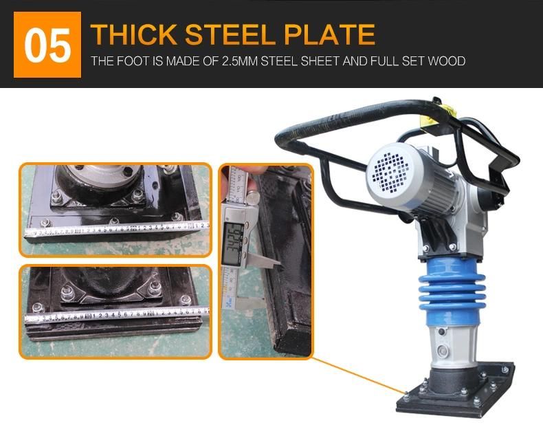 Vibrating Jack Rammer Tamping Rammer for Wholesale