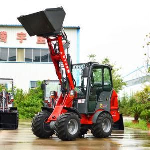 38.7HP Front End Loader, Skid Loader 0.45 Bucket Mini Wheel Loader Dy25