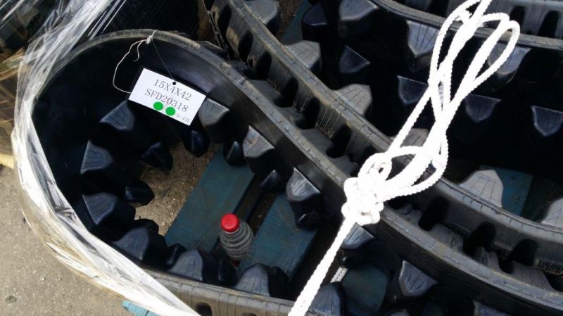 Anti-Vibration Rubber Track for 257b (381-101.6-42)