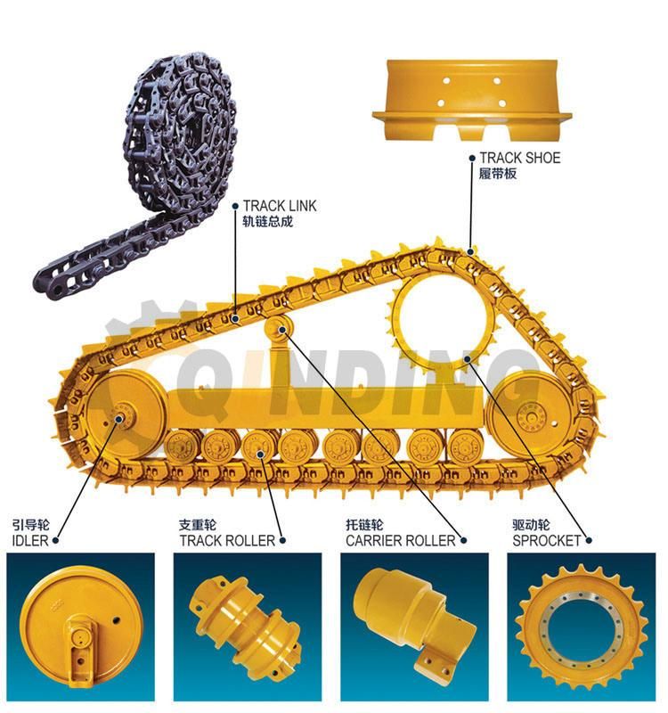 Dh300 Excavator Track Chain Guard for Undercarriage Parts