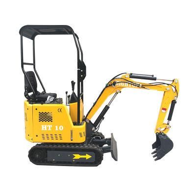 Chinese Manufacturer 1000kg Hydraulic Crawler Mini Excavator with Competitive Prices for Sale