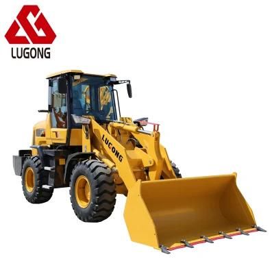Lugong Comact Wheel Loader 2ton for Sale