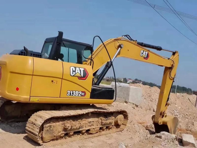 13 Ton Crawler Used Original Cat 313D2 Japan Construction Machinery Mining Machine Excavator Excavadora Usada Excavatrice Pelle 311 312 315 318 Excavators