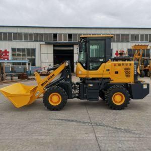 0.4m3 Front Wheel Tractor Front End Wheel Loader with V Snow Blade Bucket
