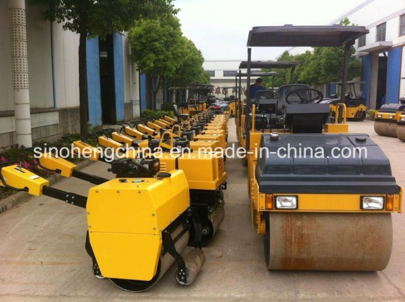 Factory Price Mini Hydraulic Double Drum Vibratory Road Roller 3 Ton