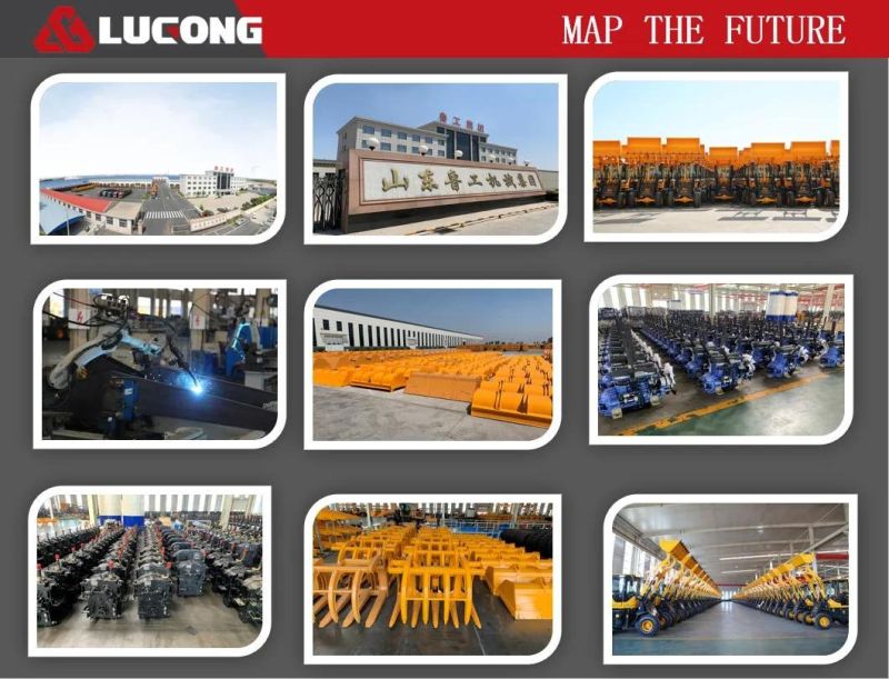 Lugong Cheap Price Small Mini Front Loader 2.2 Ton Loader for Hot Sale