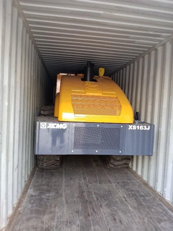 China 16ton Xs162j Xs163j Single Drum Road Roller