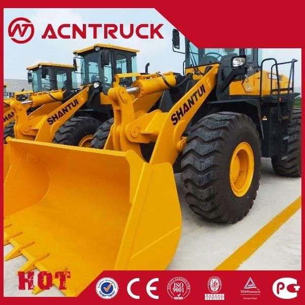 Shantui 5 Ton Wheel Loader Front End Loader with 3 Cubic Bucket in Sra Lanka