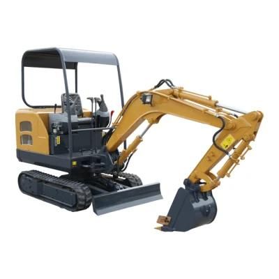 Mini Excavator with Track Hydraulic Crawler Digger with Attachments for Home Use