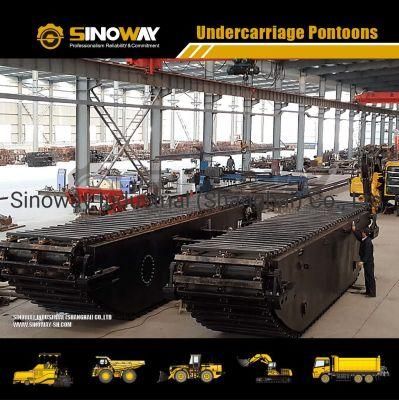 Durable Amphibious Pontoon Sinoway Undercarriage Pontoon for Sale