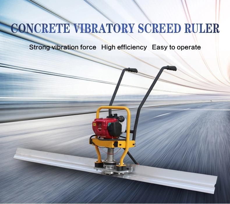 Vibratory Concrete Ruler Screed Electric Equipment for Sale