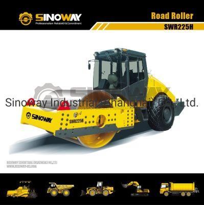 25 Ton Soil Compactor Smooth Drum Vibratory Roller for Sale