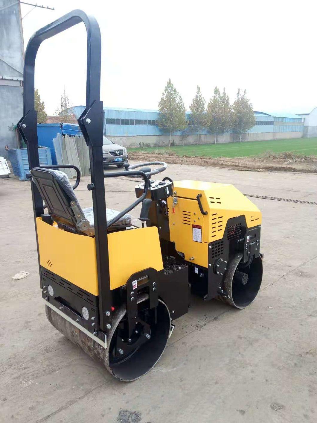 Ride on Driving Single Drum Diesel Engine Road Roller Vibratory Road Roller