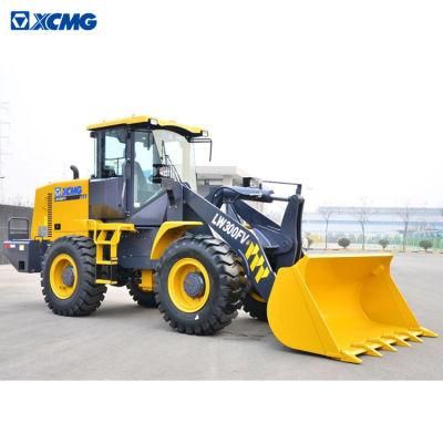 XCMG Official Cheap 1 Year Warranty Wheel Loader China Lw300fv 3 Ton Small Wheel Loader Price for Sale