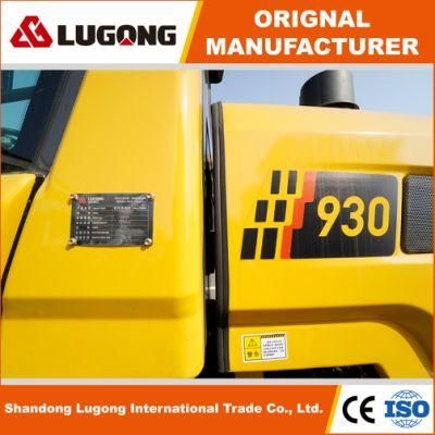 Lugong Factory Articulated Wheel Loader Compact Type LG930 with Log Grapple for Timber