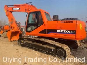 Dh220 Dh300 Dh225 Doosan Crawler Excavator Used Doosan Dh220LC-7 Excavator