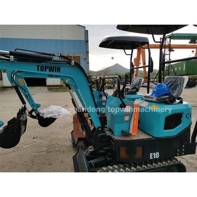 CE EPA China Mini Excavator 1 Ton 2 Ton 3 Ton 6 Ton Crawler Micro Mini Digger Suitable for Home Personal Orchard