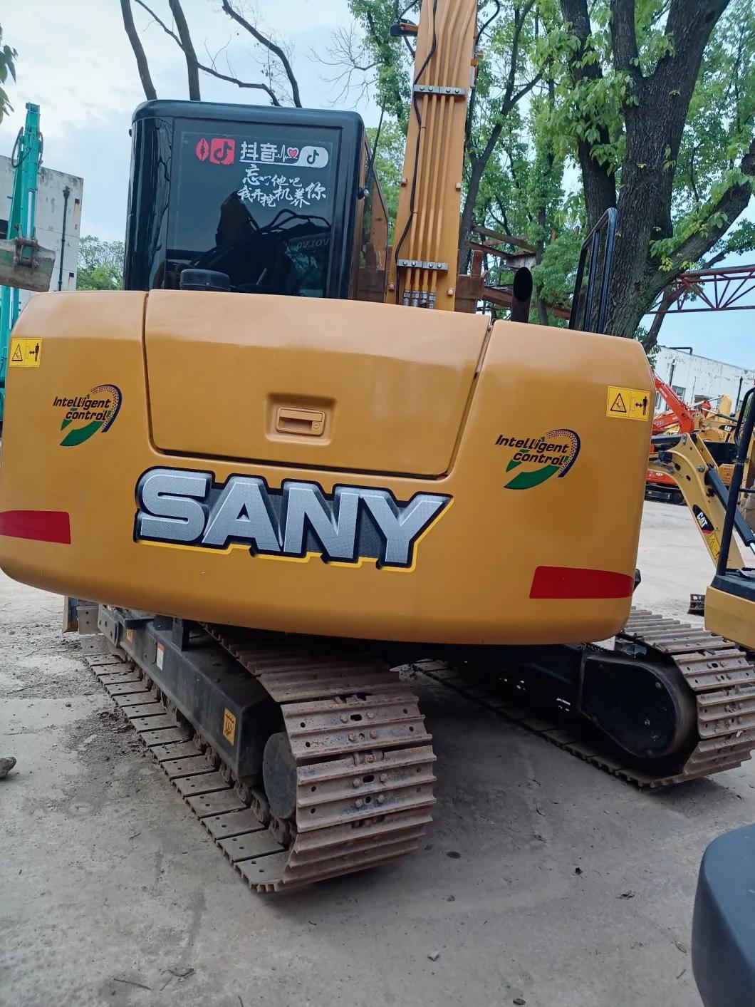 Used Sy85c-9track Crawler Small Excavator Micro Diggertractor for Sale Max Philippines Colombia Canada India Unique Africa Power