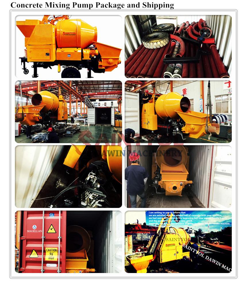 Concrete Pump Ready Mixed Concrete Concrete Mixer with Pump
