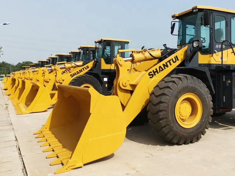 High Efficiency Shantui SL60wn 6 Ton Loader Wheel with Snow Blade