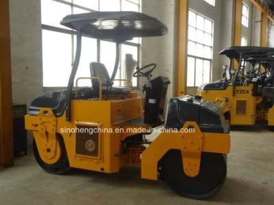 Ce Certificate Hydraulic Vibratory Double Drum Road Roller Yzc3