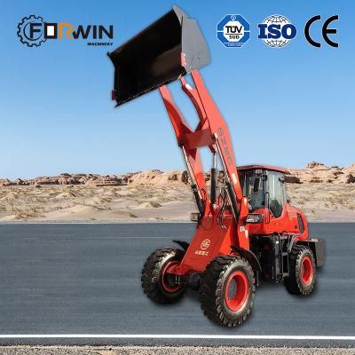 Factory Direct with CE Tractor with High Dumping Front Wheel Loader for Sale