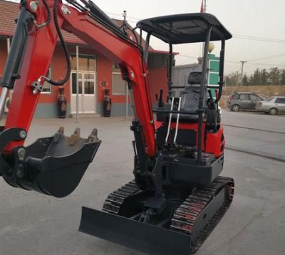 Kubota Engine Diesel Steel Tracked EPA 2 Ton Excavator for USA