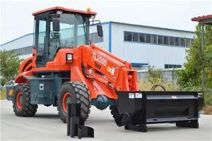 2.5 Ton Telescopic Front End Loader Tl2500 with Ce
